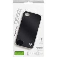 Gear4 Jumpsuit Duo Cover for iPhone 4/4S - Black/White