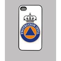 generic logo civil protection. crown or