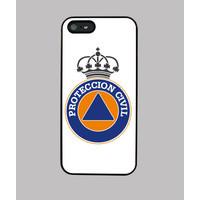 generic logo civil protection. crown or