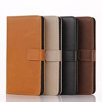 Genuine Leather Pattern High Quality Wallet Case for Sony Xperia Z1/Z3/Z4/M2/M4/T3/C4/E3/E4(Assorted Colors)