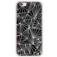 Geometric Pattern TPU Ultra-thin Translucent Soft Back Cover for Apple iPhone 6s Plus/6 Plus/ 6s/6/ SE/5s/5