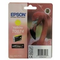 Genuine Yellow Epson T0874 Ink Cartridge C13T08744010