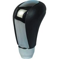 Gearknob M7 Black Leather/Polished