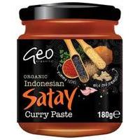 Geo Organics Pastes - Satay Curry 180g