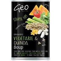 geo organics soup vegetable quinoa 400g