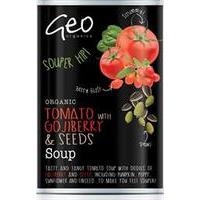 Geo Organics Soup - Tomato, Goji & Seeds 400g