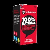 Getbuzzing 100% Natural Protein & Cherry Bars 3 x 62g - 3 x 62 g