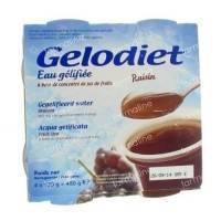 Gelodiet Gelled Water Sugared Grape 480 g