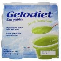 gelodiet gelled water sugared green apple 480 g