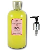 Geo F Trumper Extract of Limes Skin Food Pre and Post Shave Gel Large 500ml Bottle with Pump Dispenser
