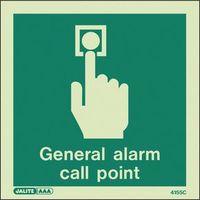 GENERAL ALARM CALL POINT SIGN