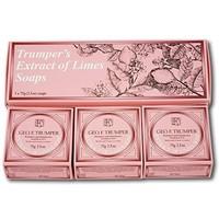 geo f trumper extract of limes hand soap 3 x 75 g