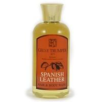 Geo F Trumper Spanish Leather Hair & Body Wash 100ml Travel Bottle