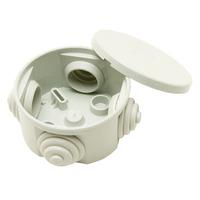 Gewiss GW 44 001 Junction Box Ip44 Press On Lid Grey 65 x 65 x 35m...