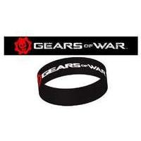 gears of war black logo rubber wristband