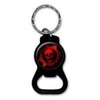 Gears of War Red Omen Bottle Opener Key Chain