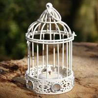 Gem Bird Cage Candleholder