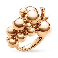 Georg Jensen Moonlight Grape Ring in 18 Carat Rose Gold - Ring Size K