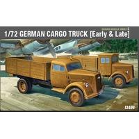 German Cargo Trucks Early & Late Academy 1/72 Kit 13404