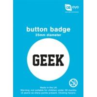 geeks and nerds geek button badge