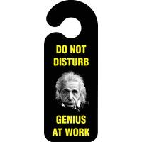 Genius At Work Do Not Disturb Door Hanger