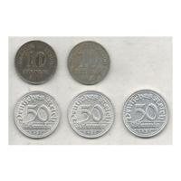 German 1917 & 1921 coins