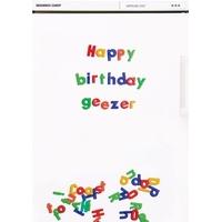 Geezer | Birthday Card