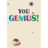 Genius | Congratulation Card | Scribbler Cards