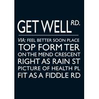 Get Well Rd | Get Well Card