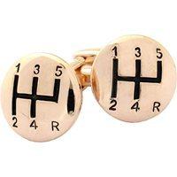 GEAR SHIFT CUFFLINKS in Rose Gold Finish