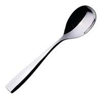 Genware Square Cutlery 18/0 Tea Spoons (Pack of 12)