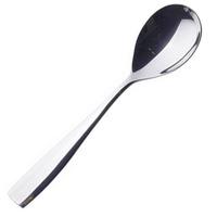 Genware Square Cutlery 18/0 Dessert Spoons (Pack of 12)