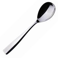 Genware Square Cutlery 18/0 Table Spoons (Pack of 12)