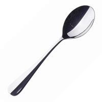 Genware Baguette 18/0 Cutlery Dessert Spoons (Case of 12)