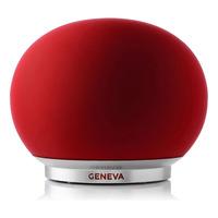 Geneva AeroSphere Small Red Wireless Speaker w/ Bluetooth