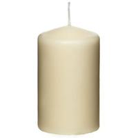 Genware Ivory Pillar Candle 15cm x 8cm (Pack of 6)