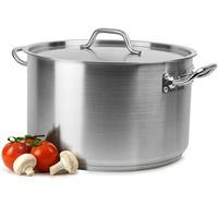 Genware Casserole Pot & Lid 31ltr