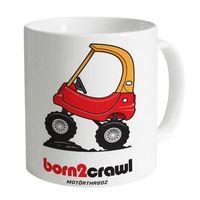 General Tee Born 2 Crawl Mug