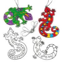 gecko suncatchers pack of 24