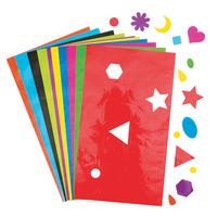 Geometric Shape Stickers (Pack of 500)