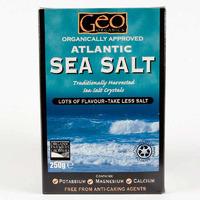 Geo Organics Atlantic Sea Salt Crystals 250g