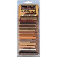 General\'s Multi Pastel Compressed Chalk Sticks - Earth, Portrait, Skin Tones 245759