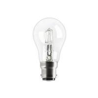 GE Lighting 53W GLS Dimmable Halogen Bulb D Energy Rating 850 Lumens