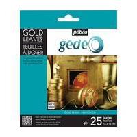 Gedeo Gold Gilding Leaves 25 Pieces