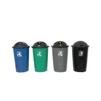 general waste bank closed flap black 361042