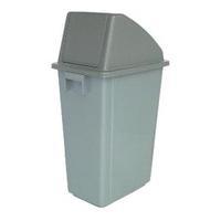 general waste container 60 litre grey 383015