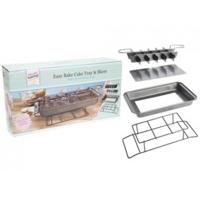Get Baking! Easy Bake Cake Tray & Slicer In Colour Box