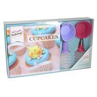 get baking cupcakes recipe book gift set in gift box