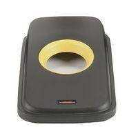 GEO CANS LID BLACK/YELLOW - -