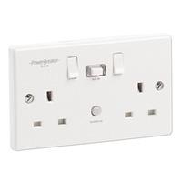 GET 2 Gang DP RCD Socket